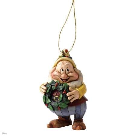 Disney Traditions Seven Dwarf Happy Christmas Tree Decoration New