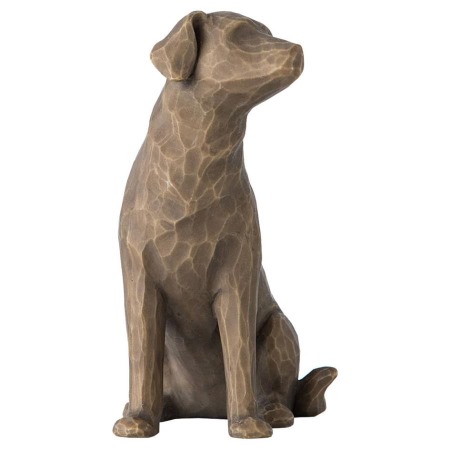 Willow Tree Love My Dog (Dark) Figurine 27683 Pet in Branded Gift Box