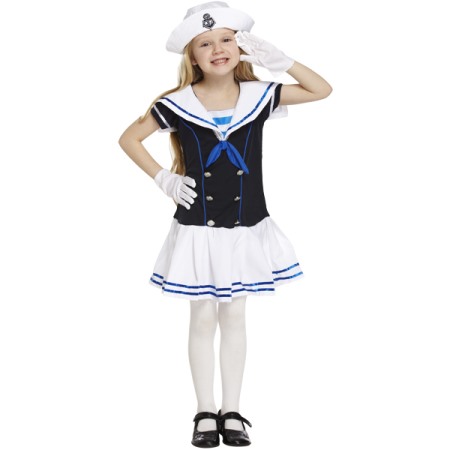 sailor girl fancy dress costume